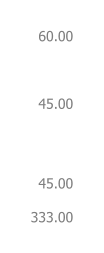 60.00    45.00     45.00  333.00